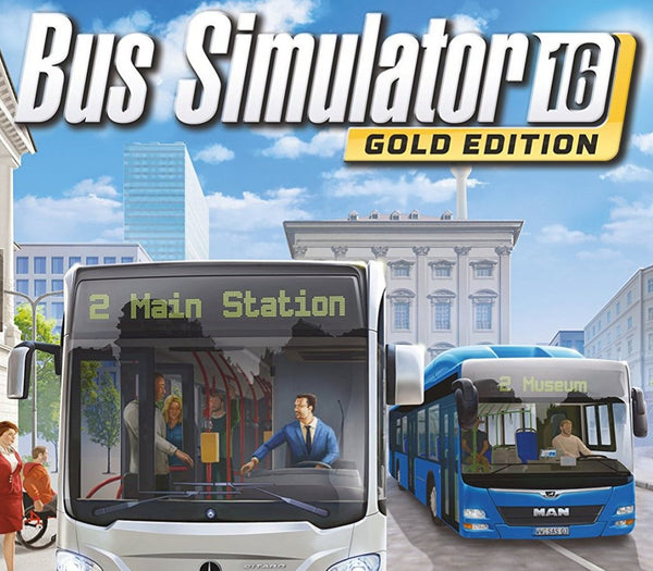 Bus Simulator 16 Gold Edition Steam Key EUROPE