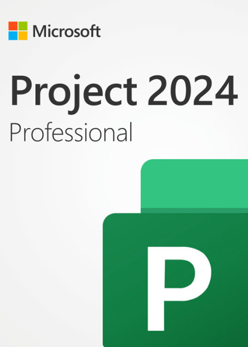 MS Project Professional 2024 (1 PC, Lifetime) - (Bind) - Retail Key - Global