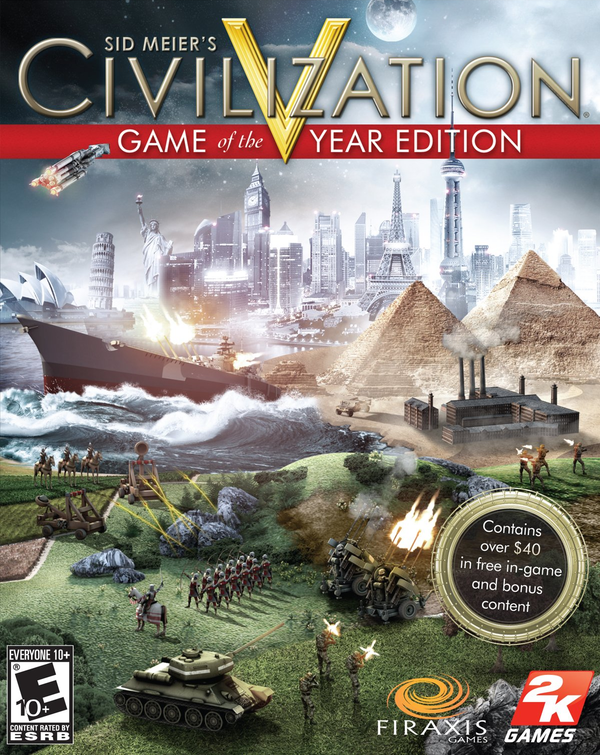 Sid Meier's Civilization V GOTY Edition Steam Key EUROPE