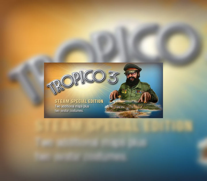 Tropico 3: Steam Special Edition Steam Key EUROPE