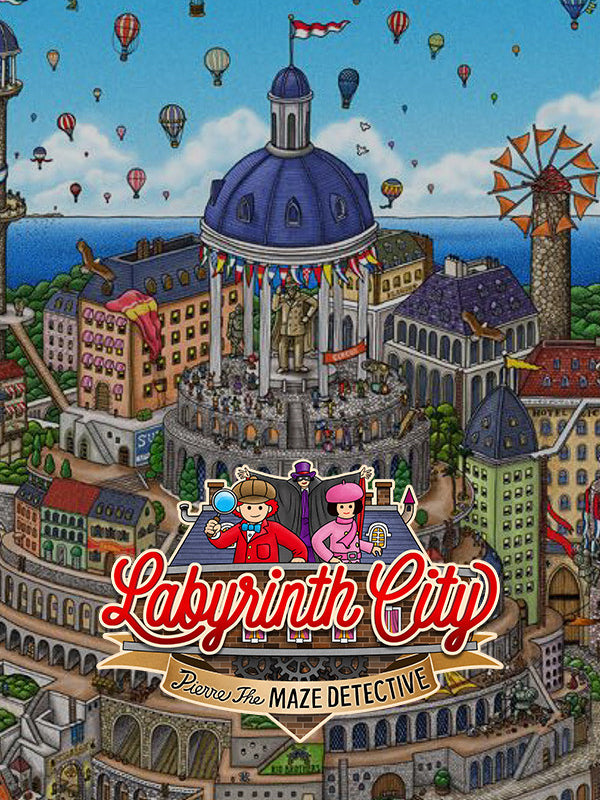 Labyrinth City: Pierre the Maze Detective Steam (PC) - Steam CD Key - Europe